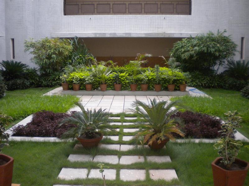 Picture of garden of B.H Gardi college of Engineering and Technology