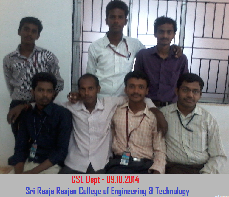CSE Department Students Group Photo Sri Raaja Raajan College of Engineering and Technology Karaikudi