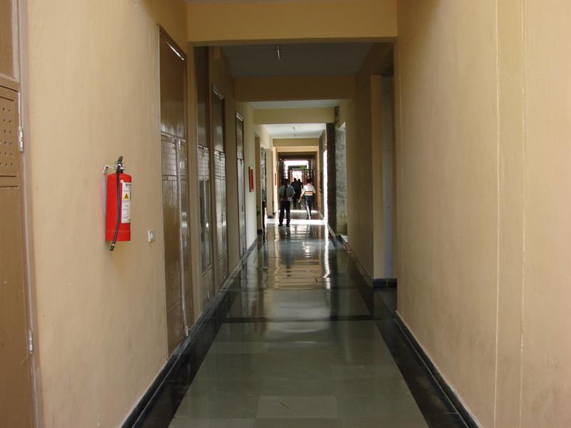 corridor between A-wing and B-wing