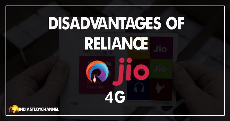Reliance Jio 4G LTE Disadvantages