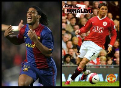 ronaldinho and c ronaldo