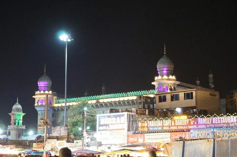 Makkah maszid from charminar,Hyderabad