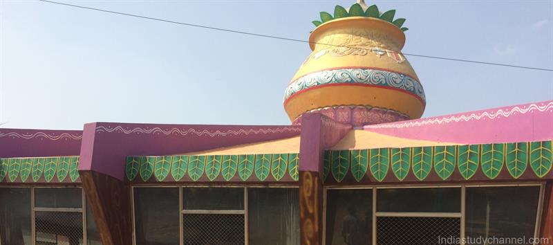Chakarimetla Satyanarayana Swamy Temple Outside view