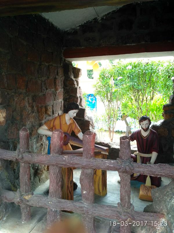 "House of St.Joseph"-A civic structure at Holy Land of Pinakadimi, Eluru, A.P., India