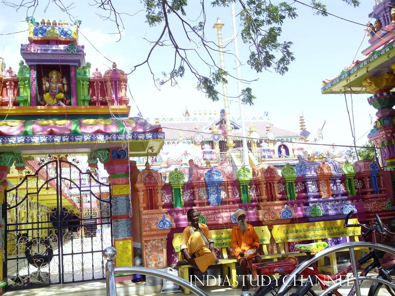 Outside view of Sri Ayyapa Swamy Temple, Peda Dornala, Prakasam District, A.P.