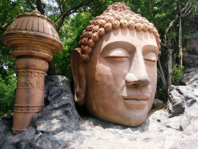 Kripalu caves on Buddhism at Ramoji Film City, Hyderabad