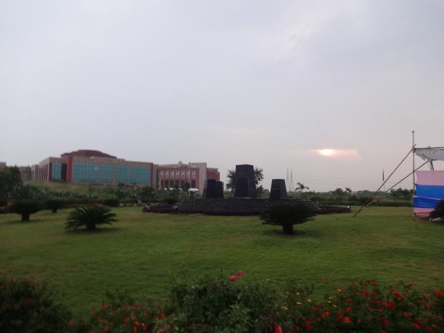 An overview of Bits pilani Hyderabad campus and a beautiful morning sunrise