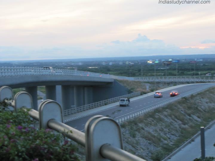 Road Infrastructure at Rajiv Gandhi International Airport in Shanshabad