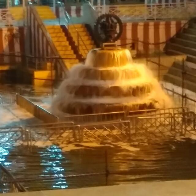 Srivari Pushkarini lake in Tirupathi