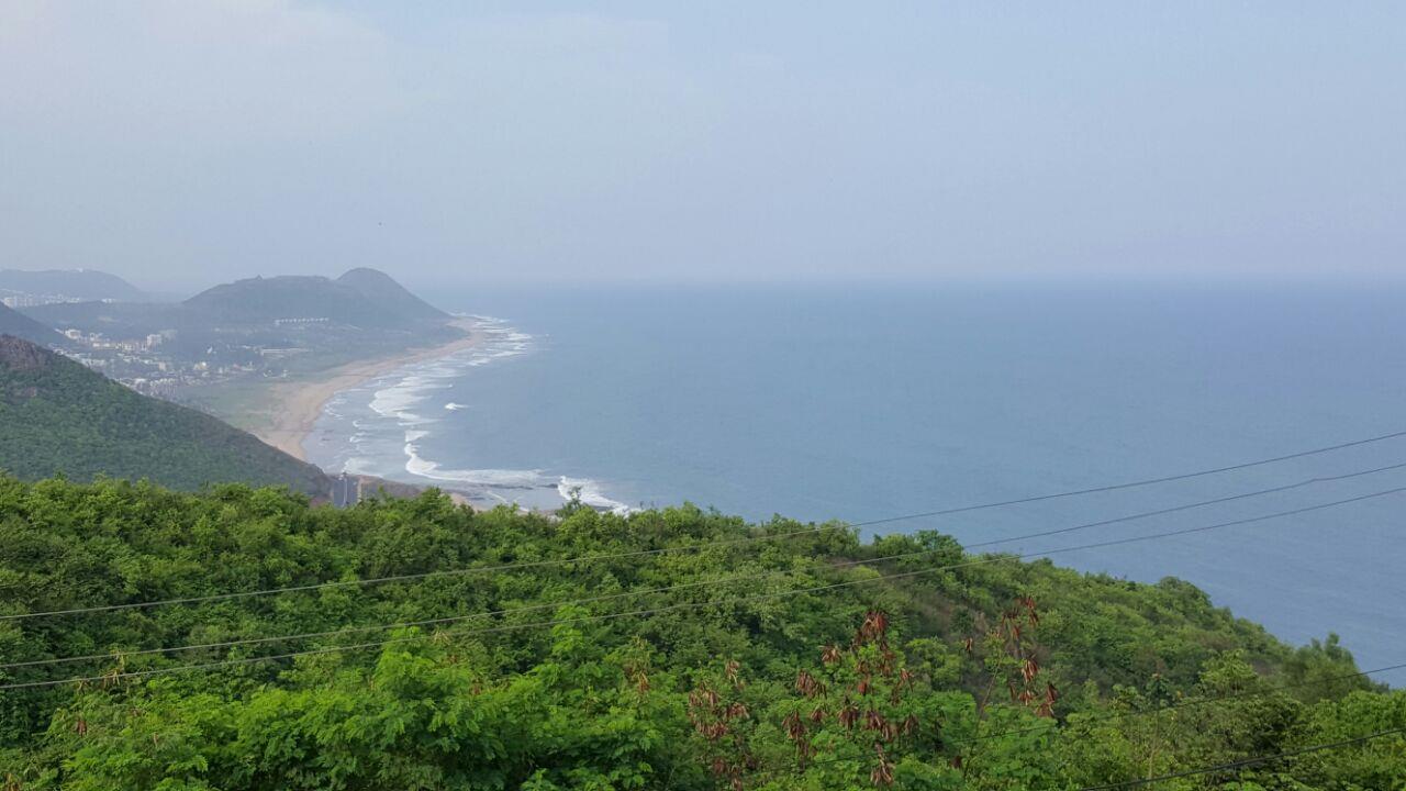 Kailasagiri hill park located in city of Visakhapatnam.