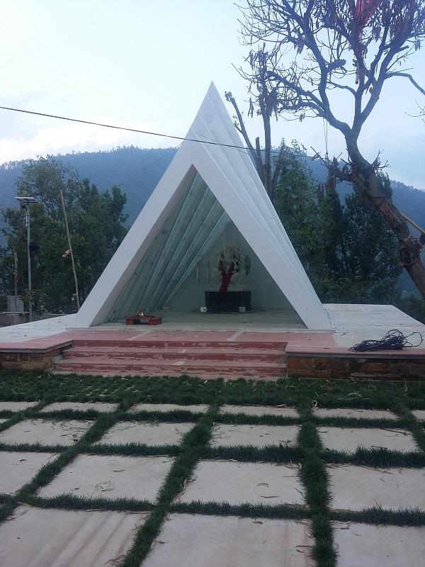 Temple dedicated to Lord Ganesha inside premises of Gangnath Baba Temple