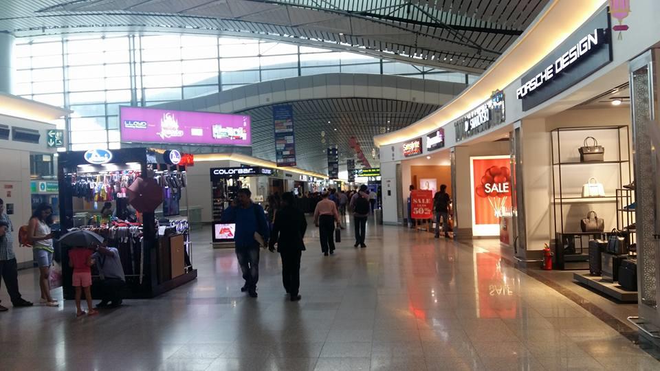 A view of the Hyderabad Airport