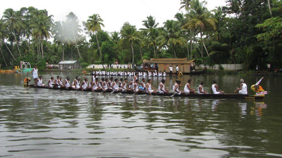 Boat race event in Kerala
