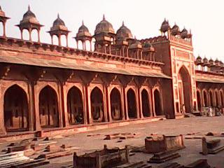 Architectural Monument Bulanddarwaja at Fathepur Sikri