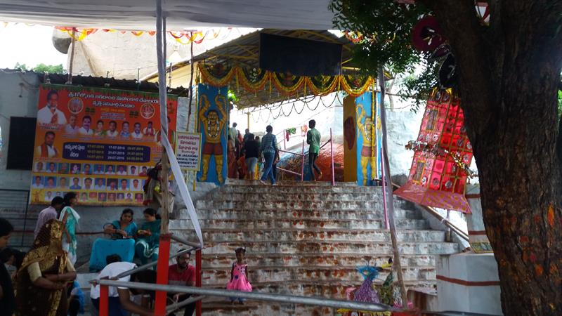 Sri Jagadamba Mahakali temple at Golconda,Hyderabad
