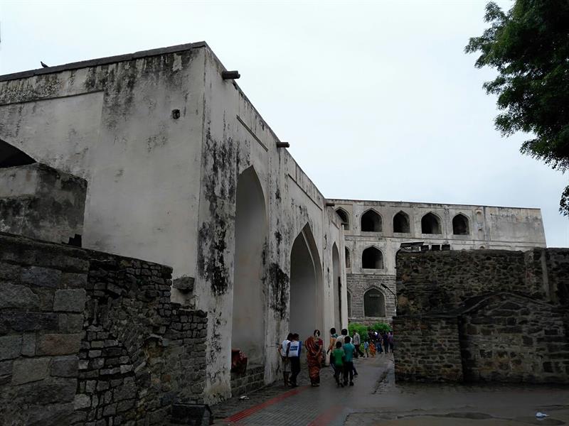 Rooms of army people in Golconda Fort,Hyderabad