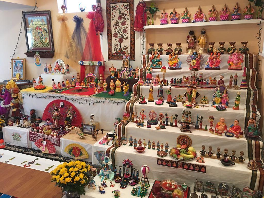 Bommala Koluvu a traditional culture followed during Sakranthi Festival in houses of A.P.