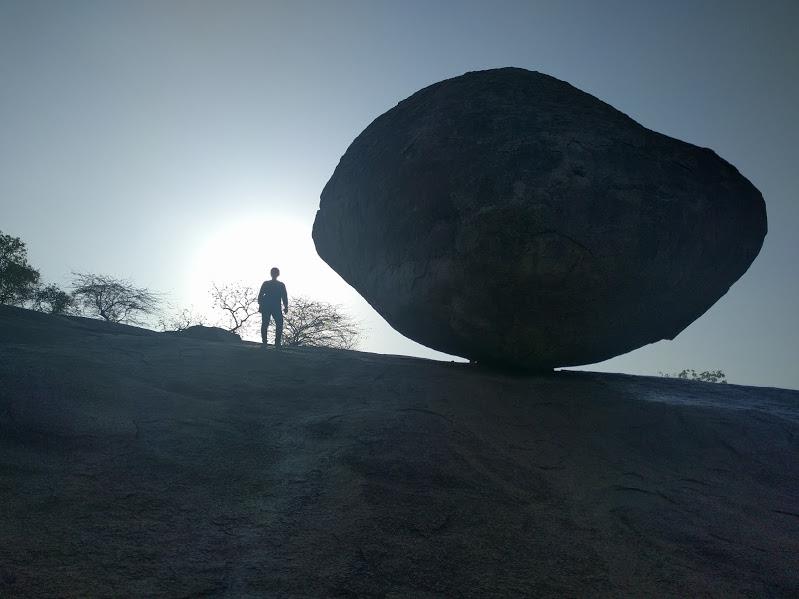 Butter Ball at Mahaballipuram