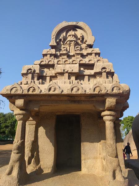 Nakula Sahadeva Ratha, Mahaballipuram