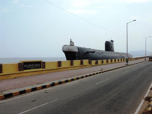 Kursura Submarine Museum at Visakhapatnam.