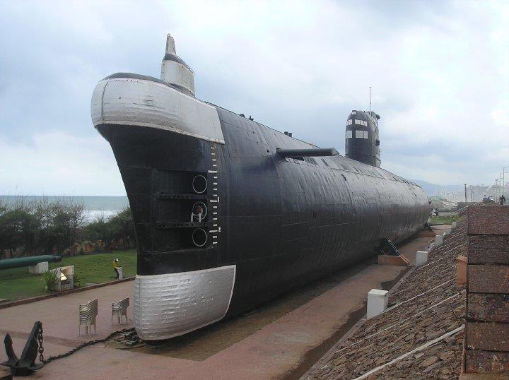 Submarine Museum at Visakhapatnam