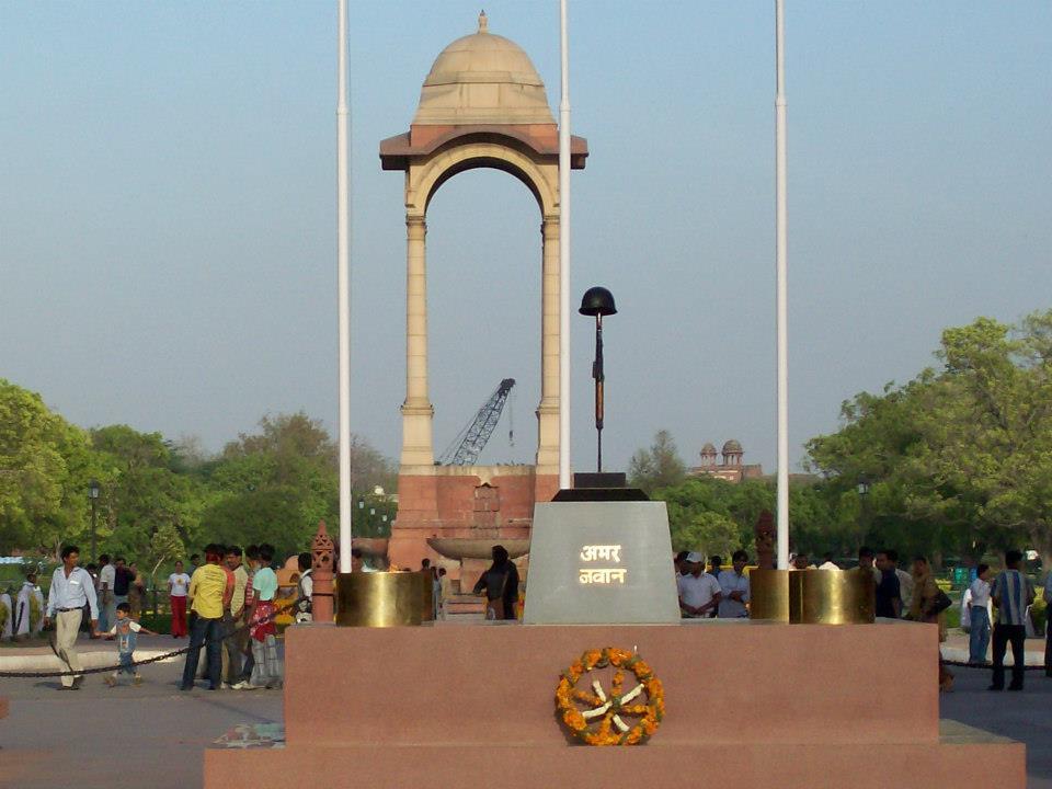 Amar Jawan Jyoti at India Gate