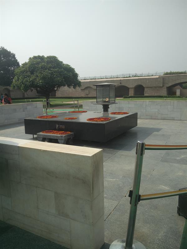 Rajghat Memorial of Mahatma Gandhi in Delhi