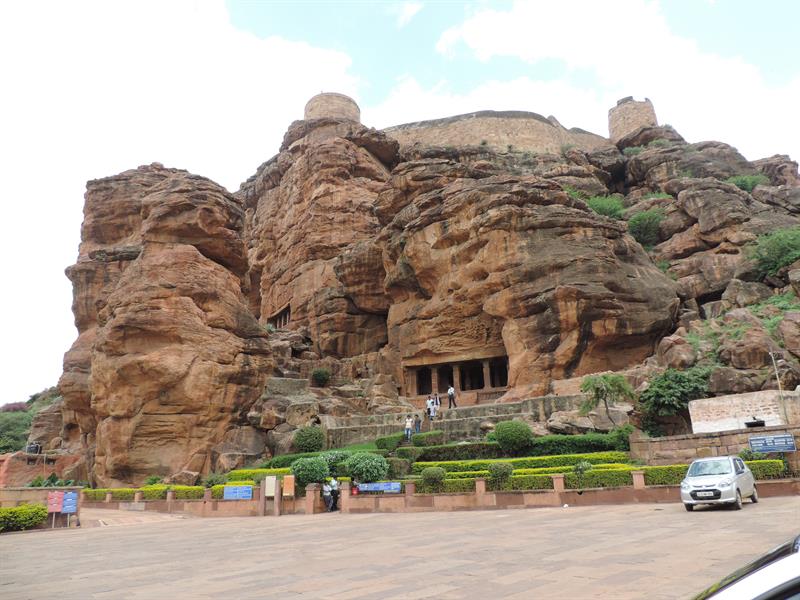 Badami Caves, Badami, Karnataka.