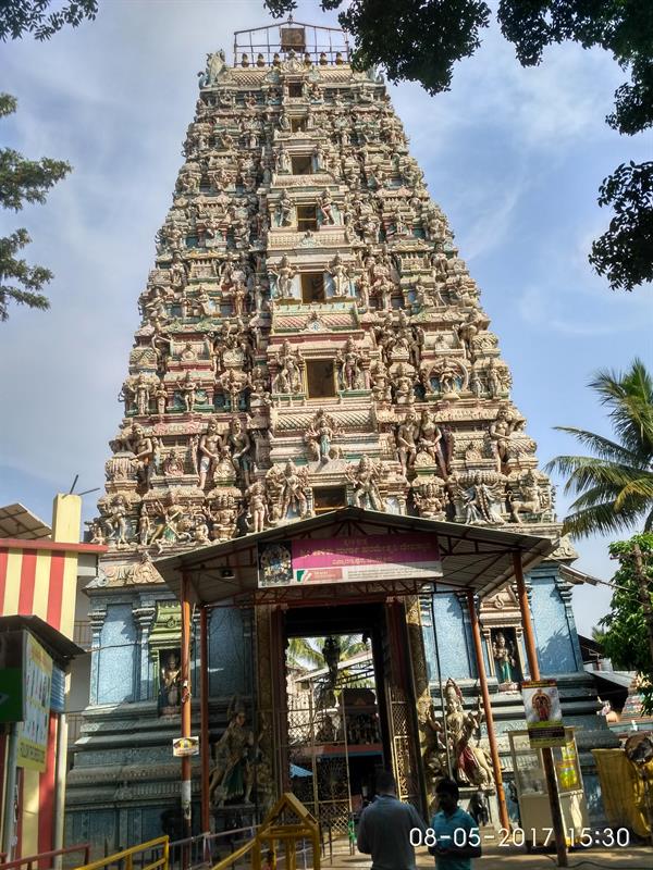 Sri Kalika Durga Parameswari Temple, Vidyaranyapura, Banglore