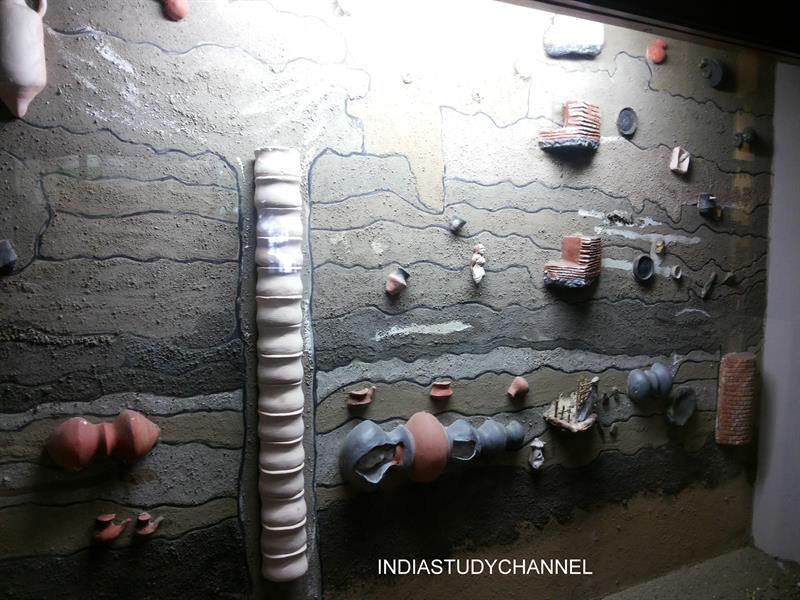 Closed Drainage system of Harappan Civilization as seen in Chhatrapati Shivaji Museum, Mumbai