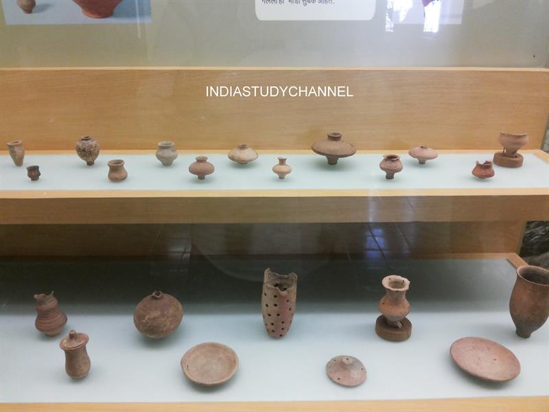Harappan Miniature Pottery as seen in Chhatrapati Shivaji Museum, Mumbai