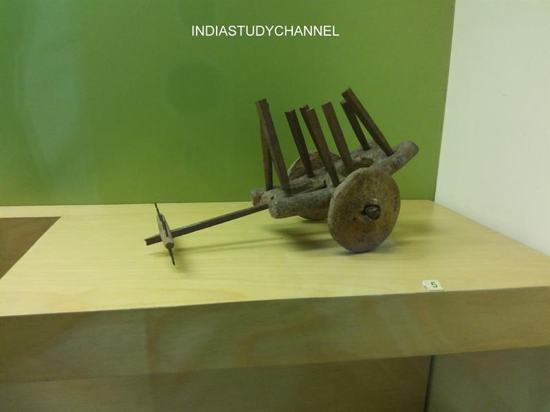 A Toy Cart excavated from Harappan site as seen in Chhatrapati Shivaji Museum, Mumbai
