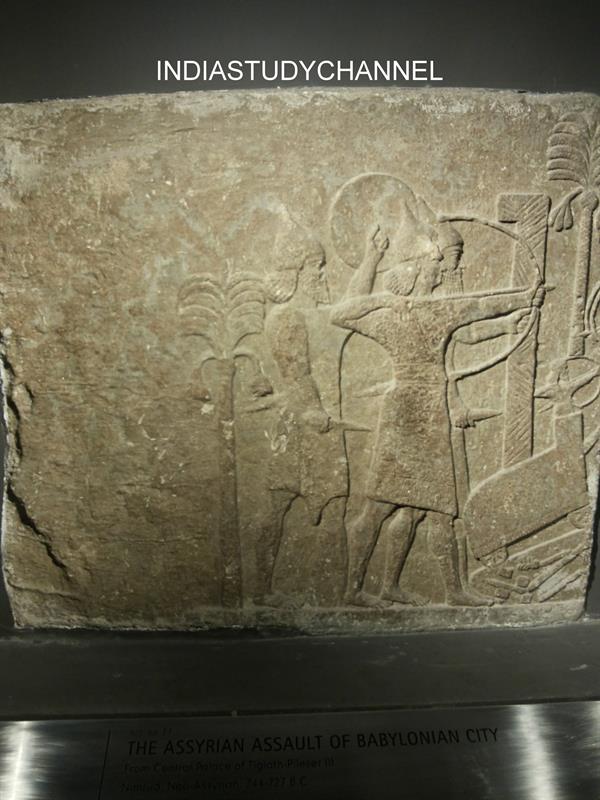 A relic obtained from Babylonian City as seen in Chhatrapati Shivaji Museum, Mumbai