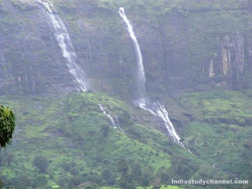 Beautiful Waterfalls near Trimbakeshwar Temple, Nashik