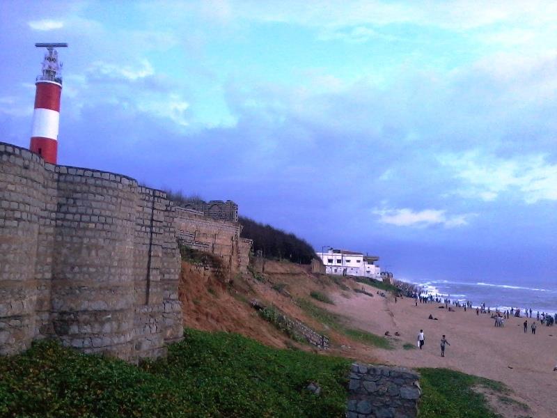 Gopalpur-on-sea light house and beach Odisha