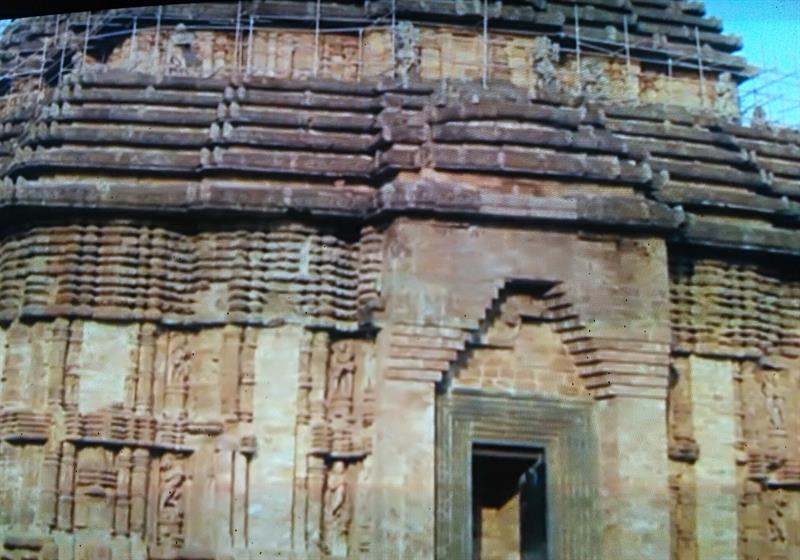One side view of Konark Sun Temple, Orissa
