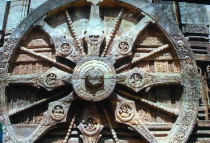 Konark Sun Temple Wheel, Puri, Odisha