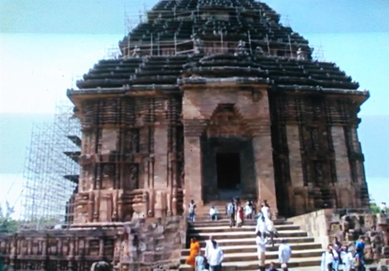 Konark Sun Temple Wheel, Puri, Odisha