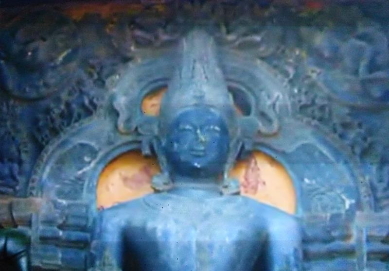 Statue of Sun God in Green Stone in Konark Sun Temple, Orissa