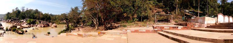 Panorama view of Gupteswar Gupta Ganga Peeth, Odisha