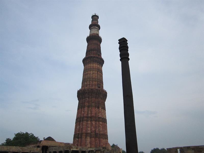 Qutub Minar and Iron Pillar