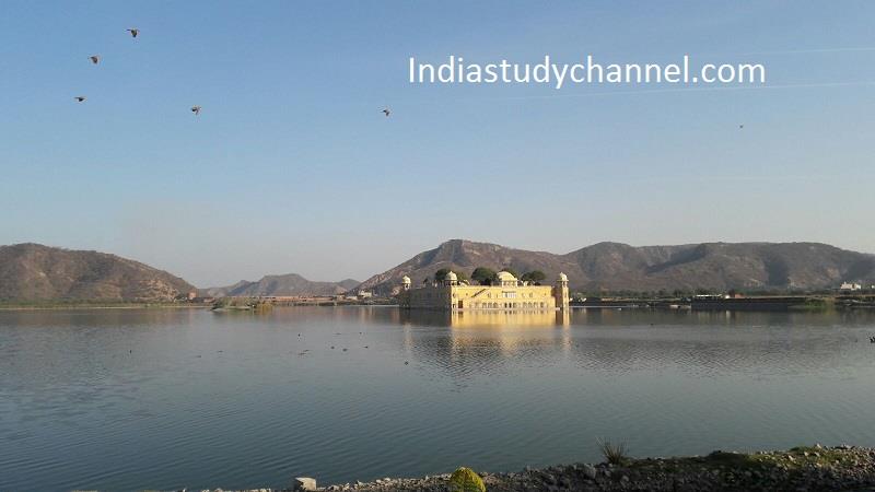 Breath taking view of JAl Mahal Jaipur,Rajasthan.