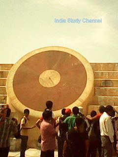The Sun Dial at Jantar Mantar