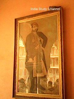 Portrait in the City Palace, Jaipur