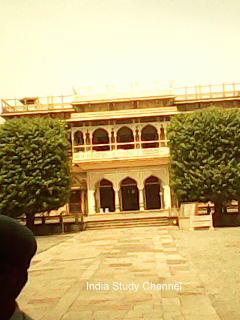 The outlook of City Palace,Jaipur