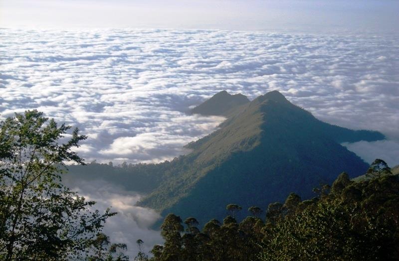 Hill station view from Mannavanur base camp, Kodaikanal