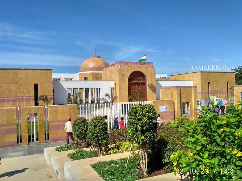 Dr. APJ Abdul Kalams National Memorium seen at Rameswaram, Tamilnadu