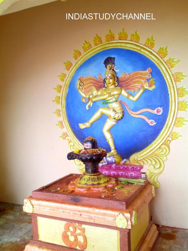Nataraja statue infront of Lord Shiva in Shirdi Sai Mandir at Amaravathi Temple Complex, Amaravathi