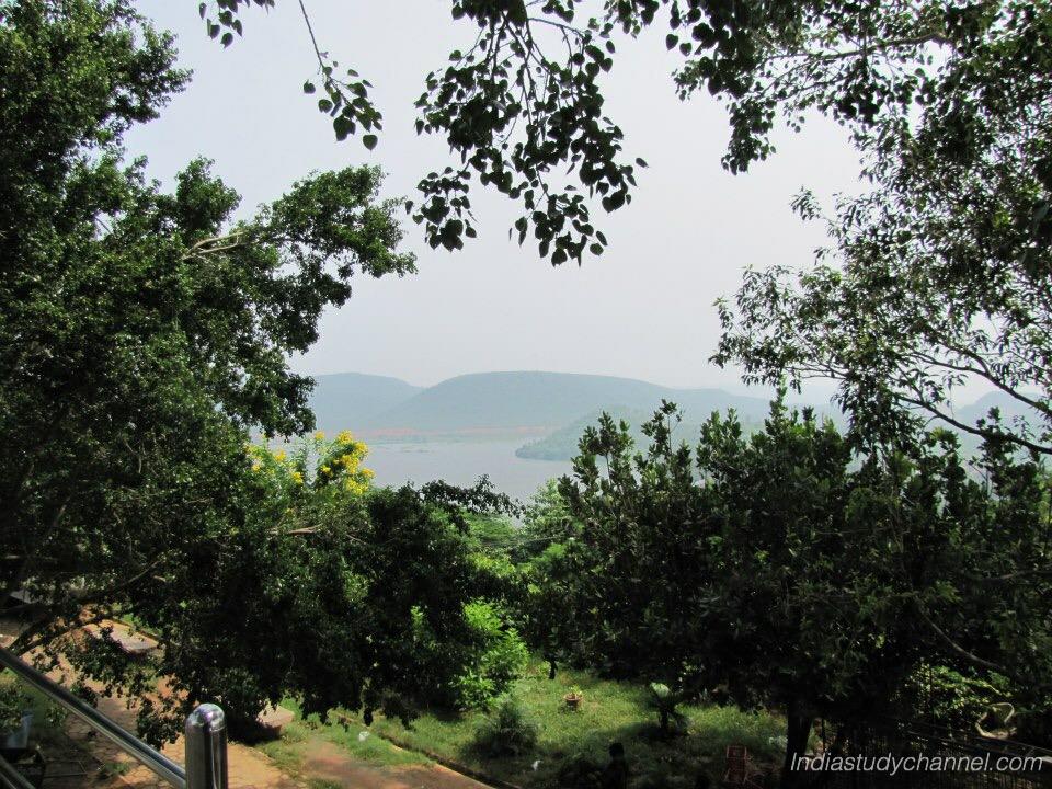 Beautiful scenery picture at Annavaram, East Godavari District, Andhra Pradesh