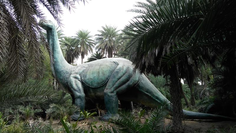 Argentinosaurus in Nehru Zoo,Hyderabad
